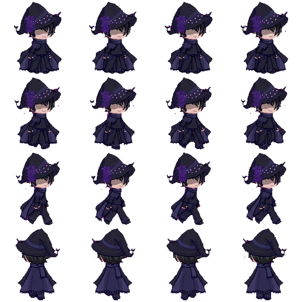 Azure movement sprite