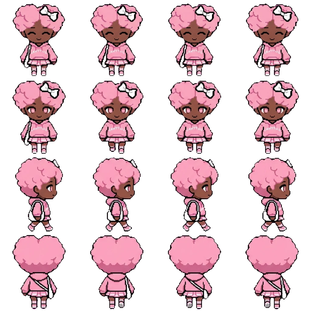 Cammie movement sprite
