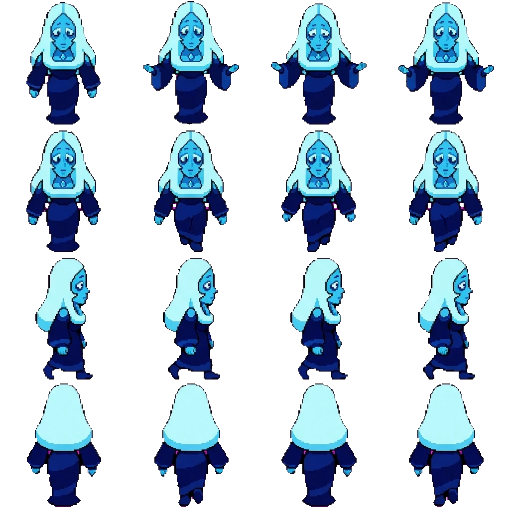 Blue Diamond movement sprite