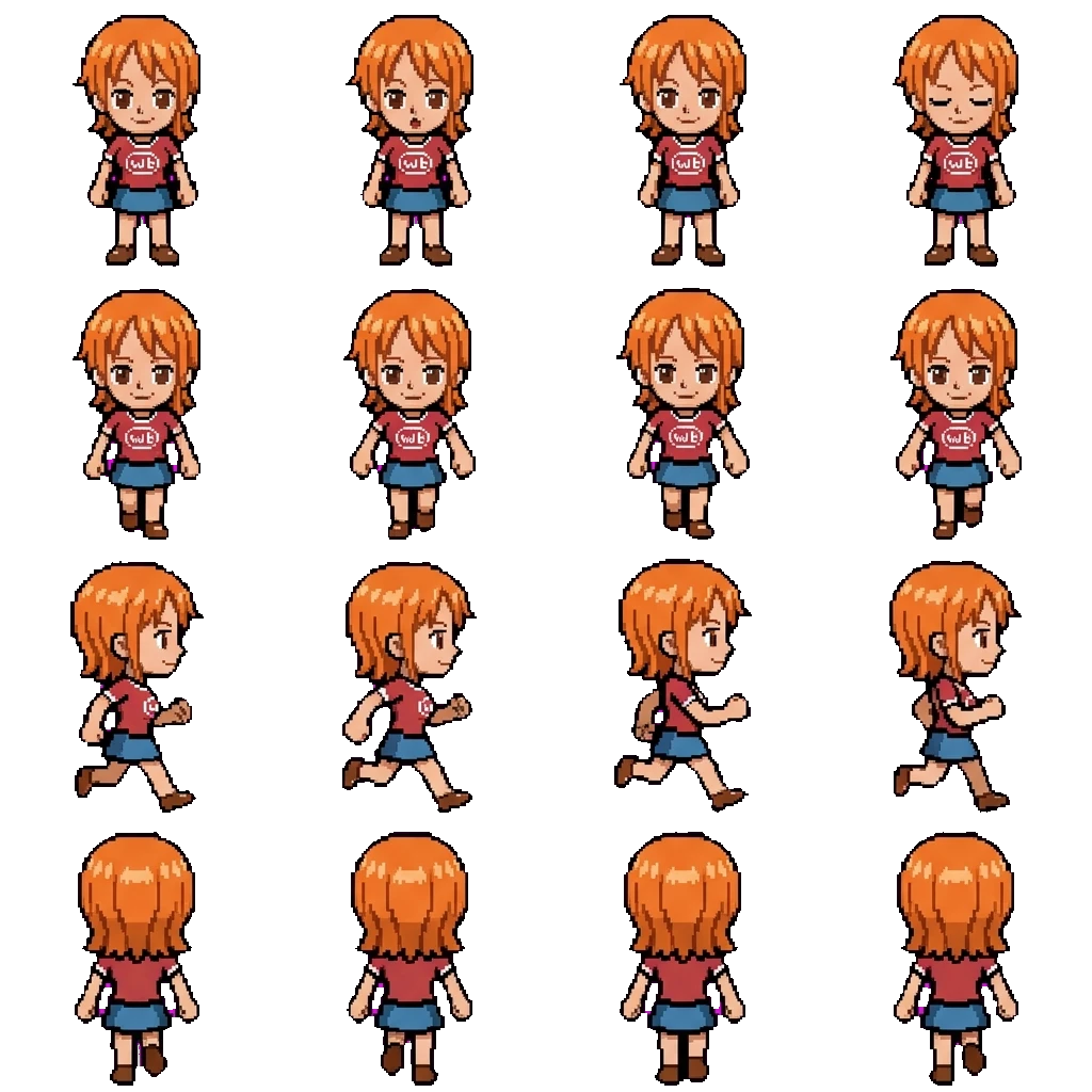 Nami movement sprite