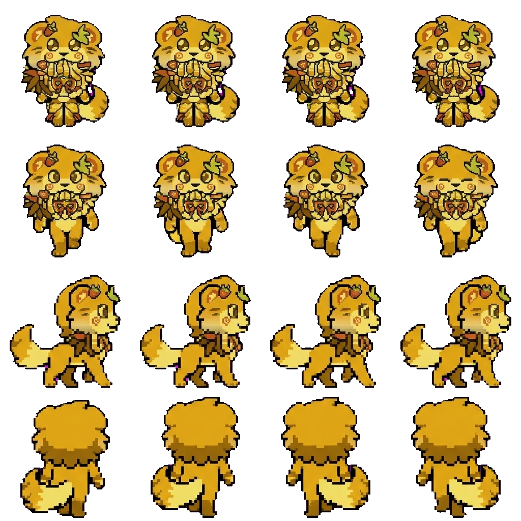 Manepear movement sprite