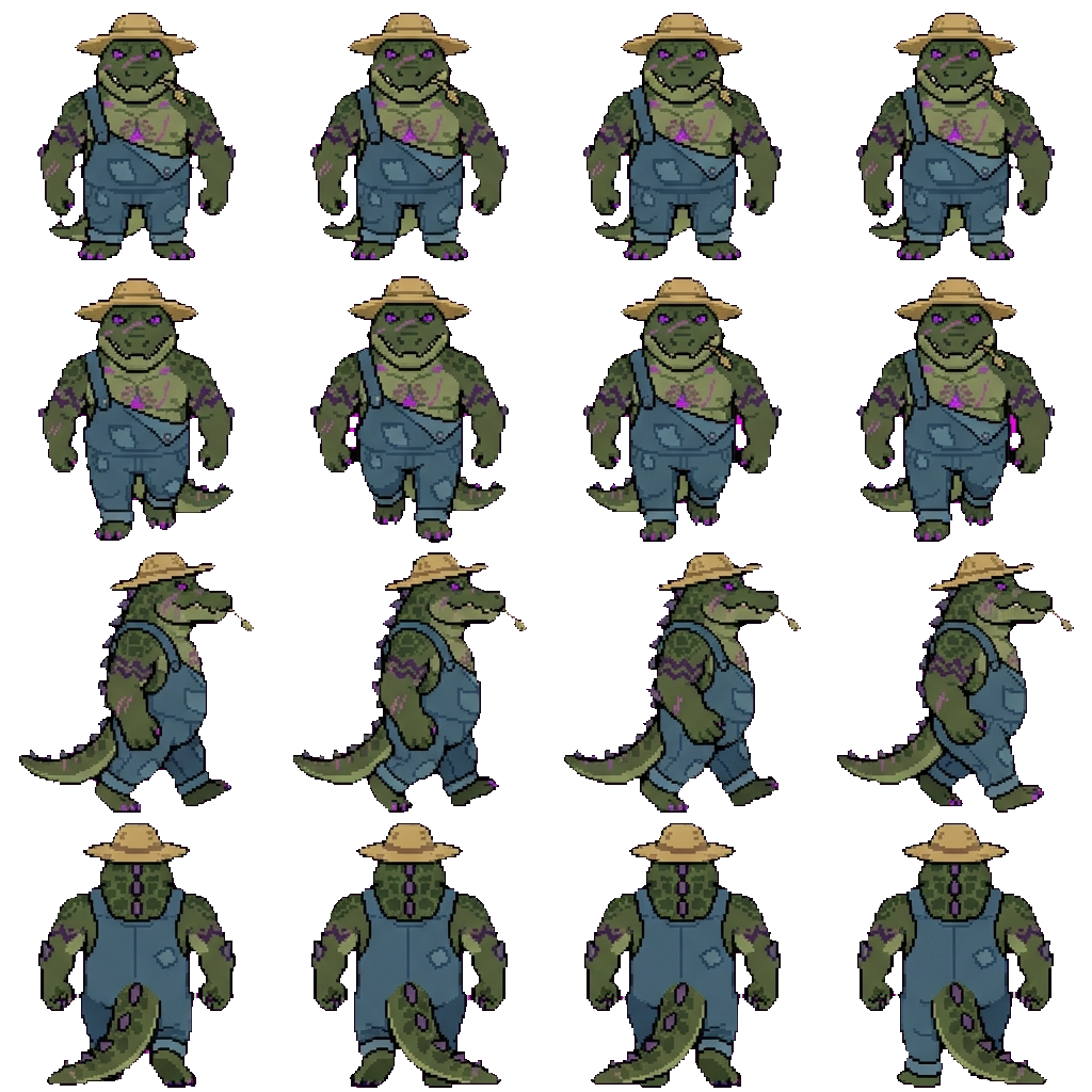 Axel movement sprite