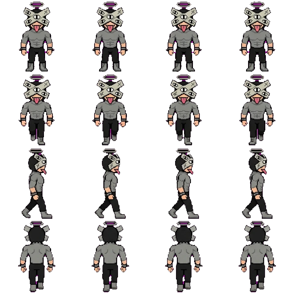Teady movement sprite