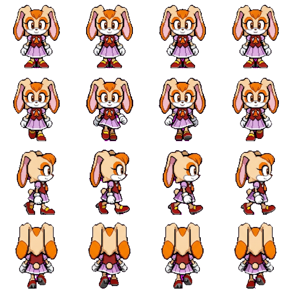 Vanilla movement sprite