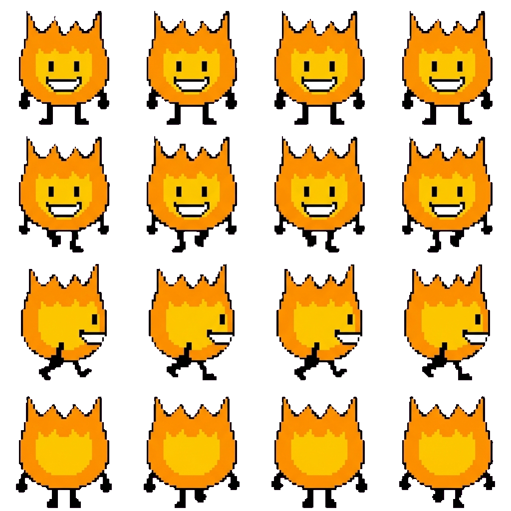 Firey movement sprite