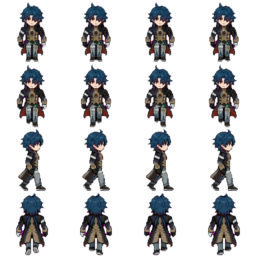 Блейд movement sprite