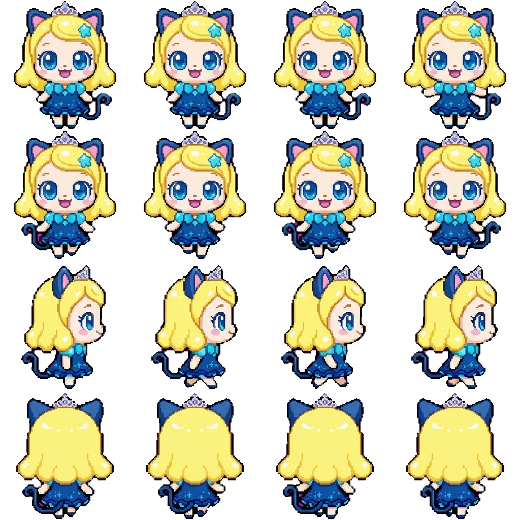 Kittyping movement sprite