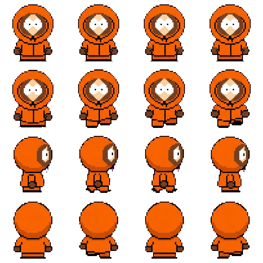 Kenny Ccormick movement sprite
