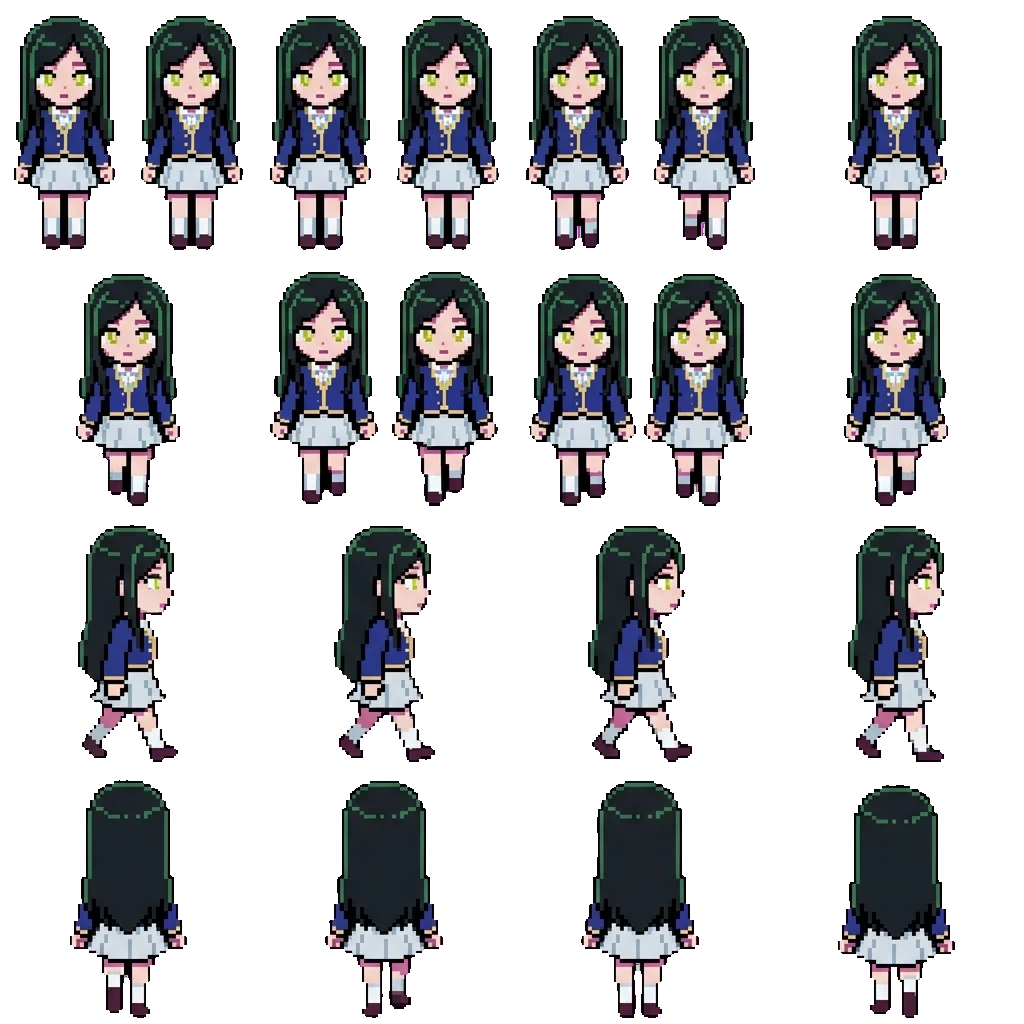 Shiranui Frill movement sprite