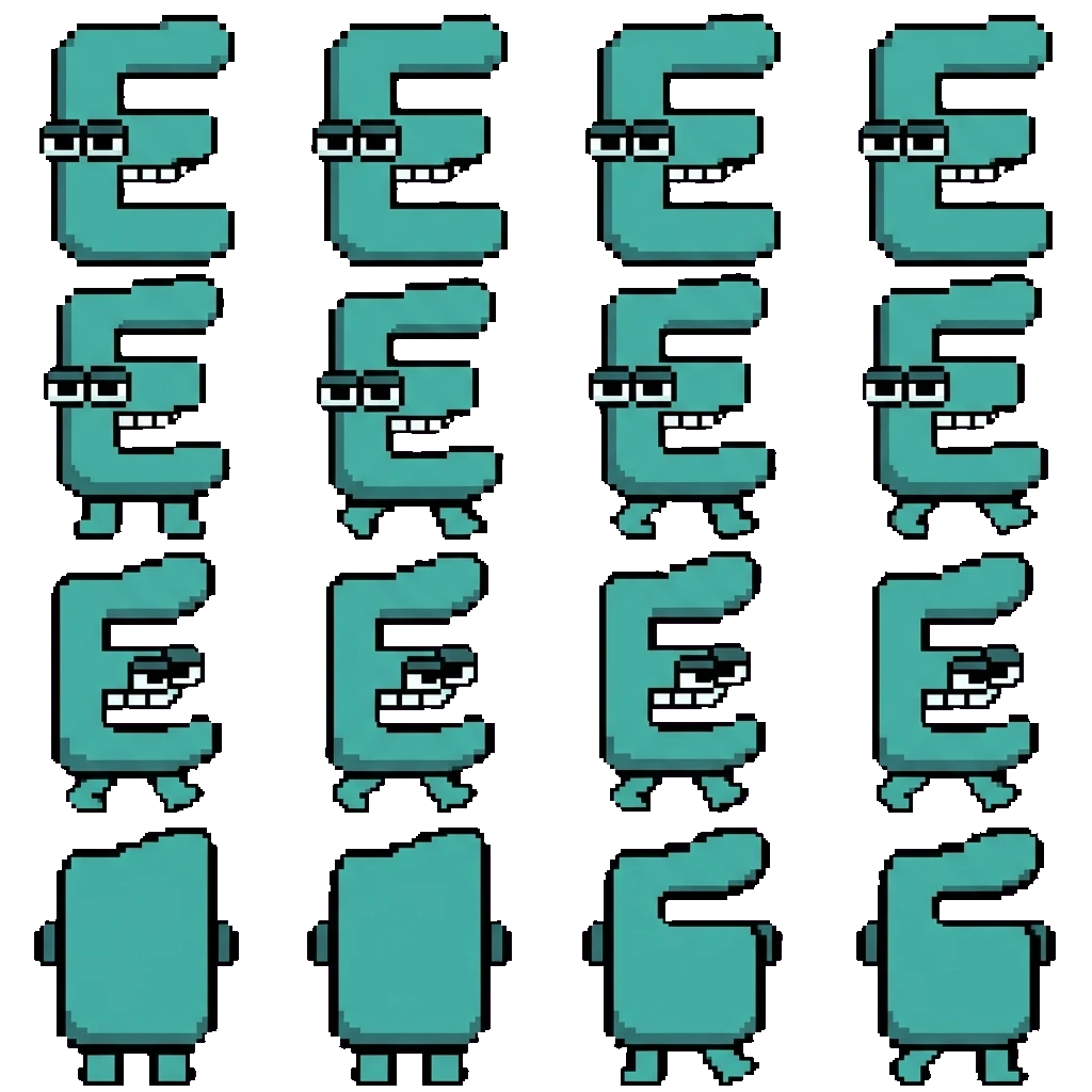 E movement sprite
