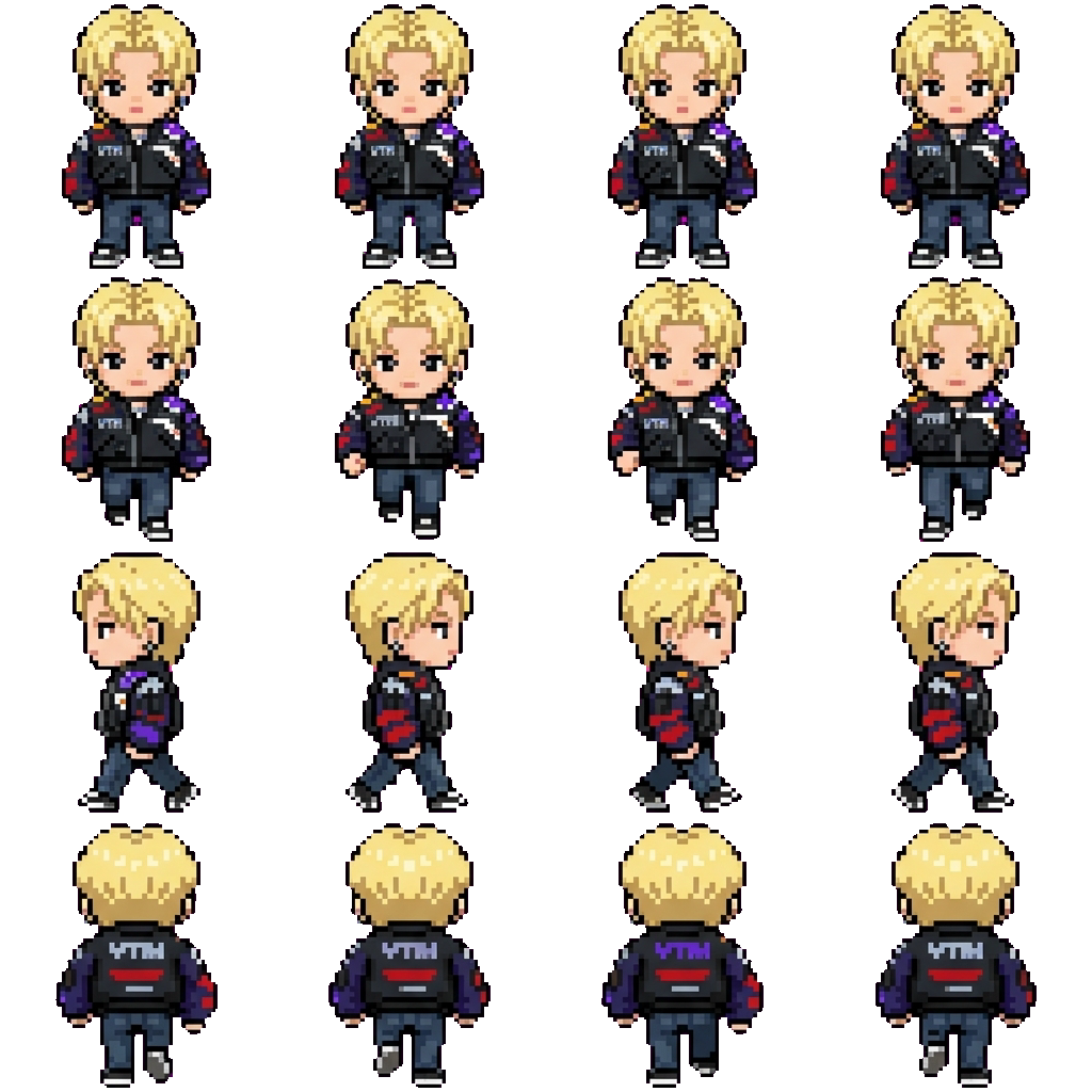 Yuma movement sprite