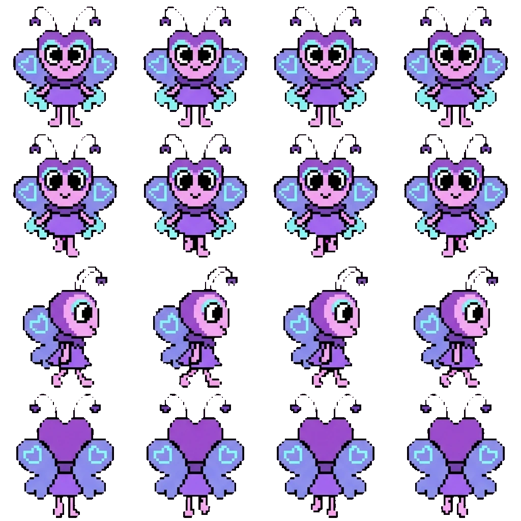 Flutter movement sprite