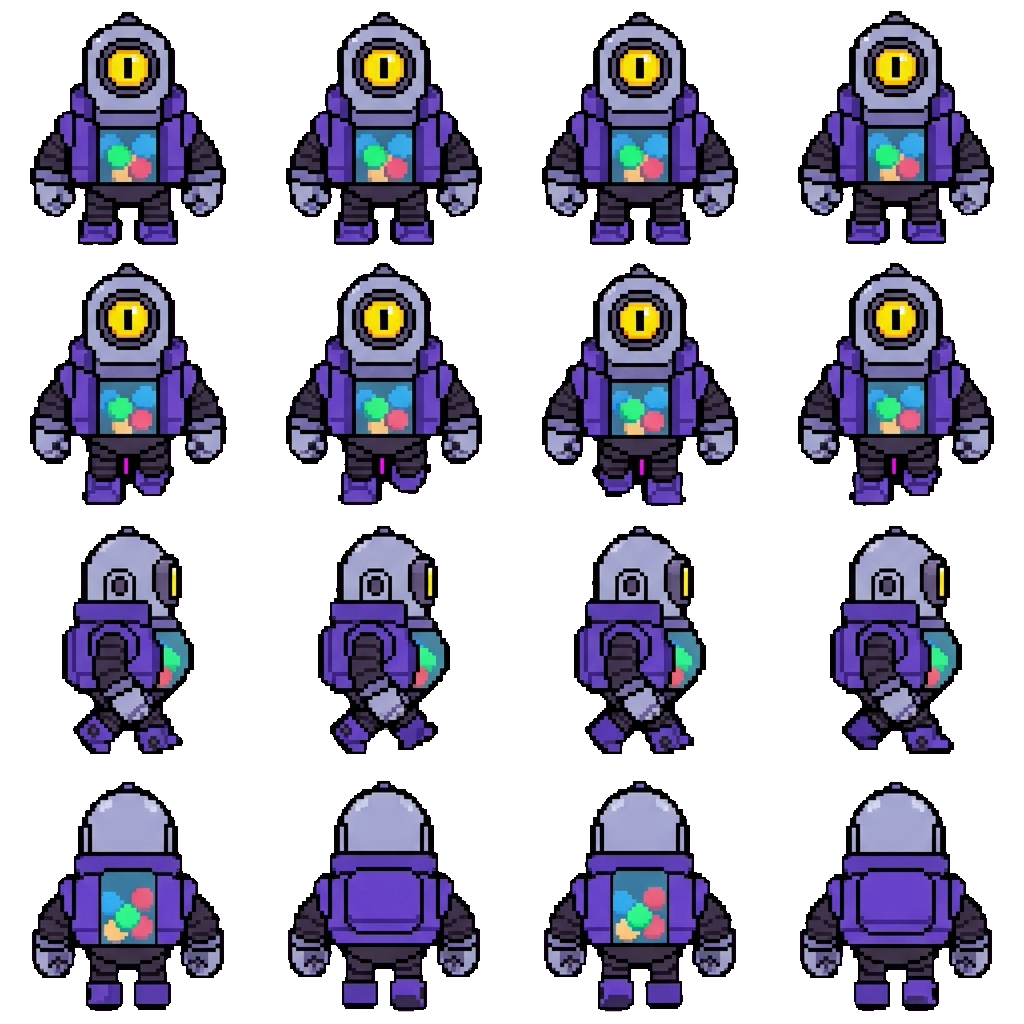 Rico movement sprite