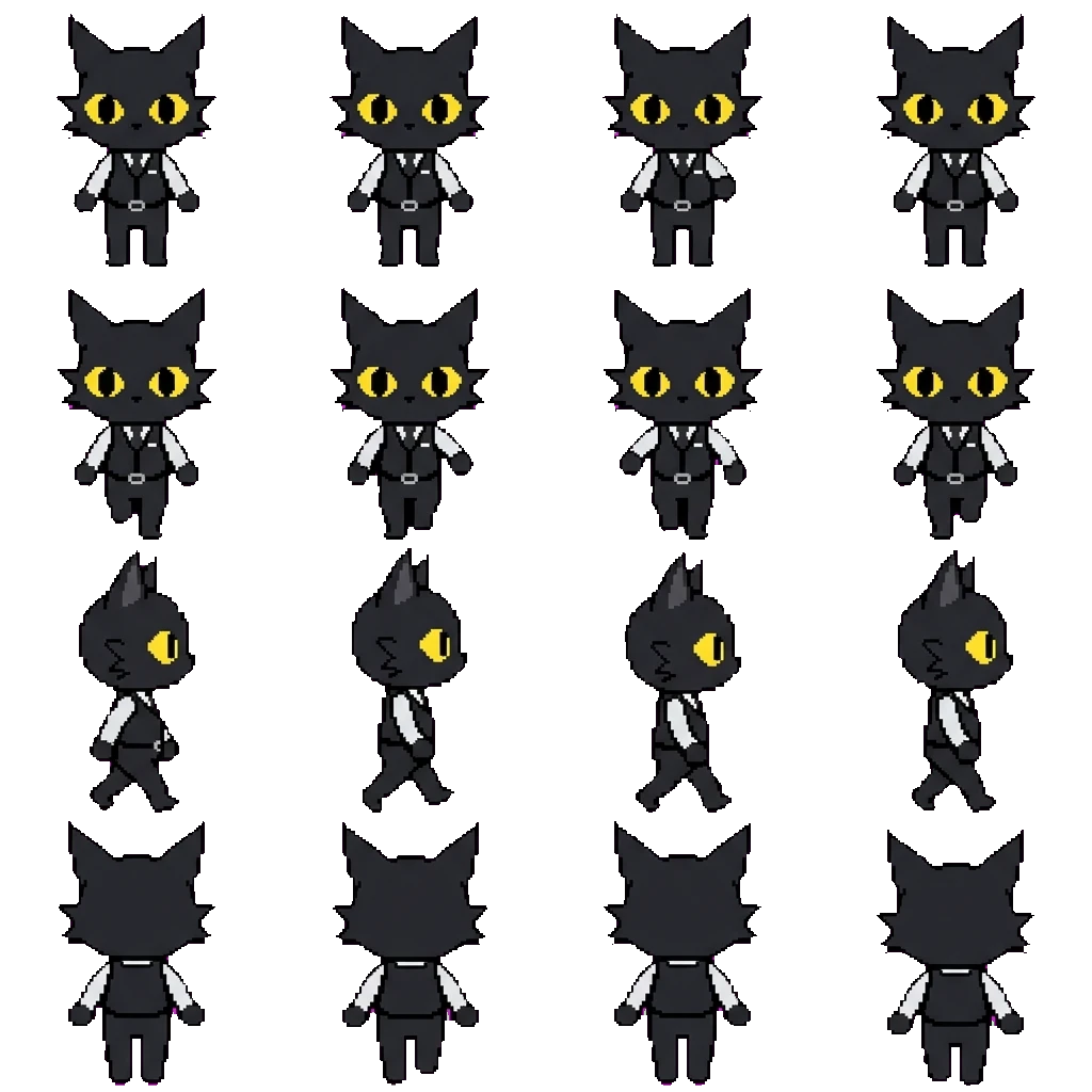 Secret Agent movement sprite