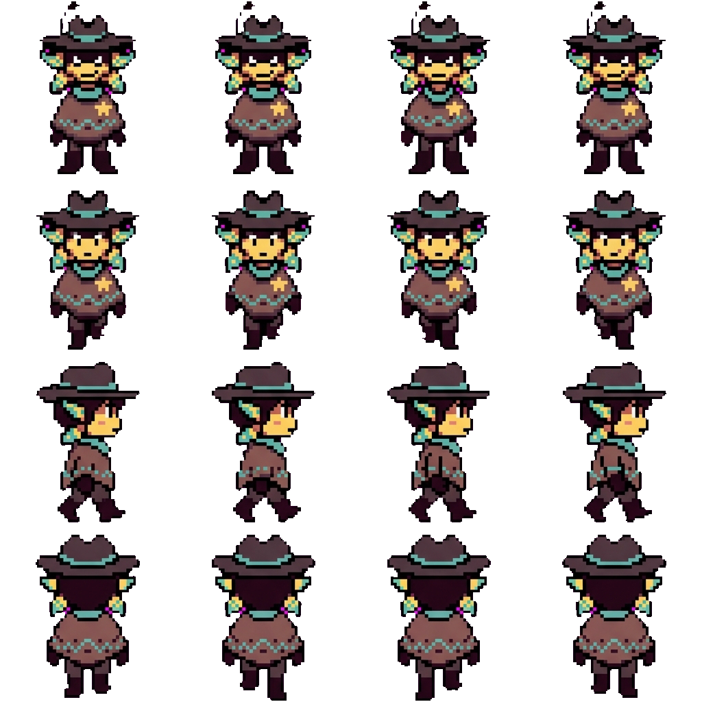 Starlo movement sprite