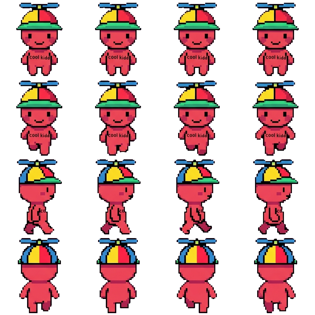 Coolkid movement sprite