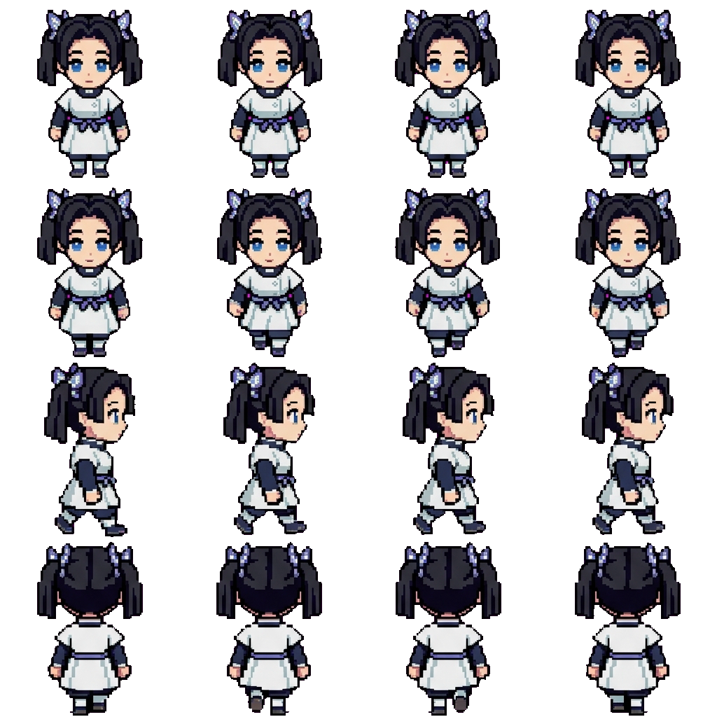 Aoi Kanzaki movement sprite