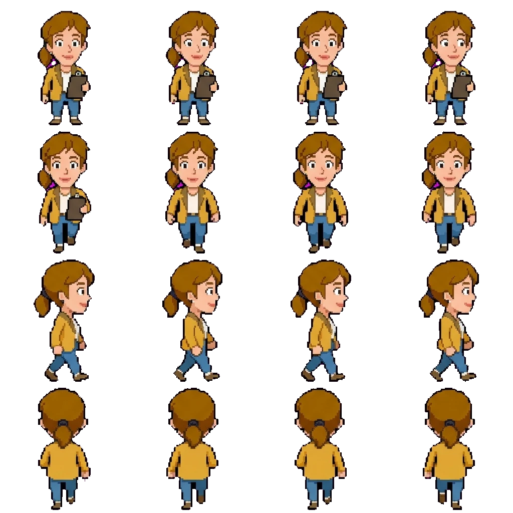 Katherine movement sprite