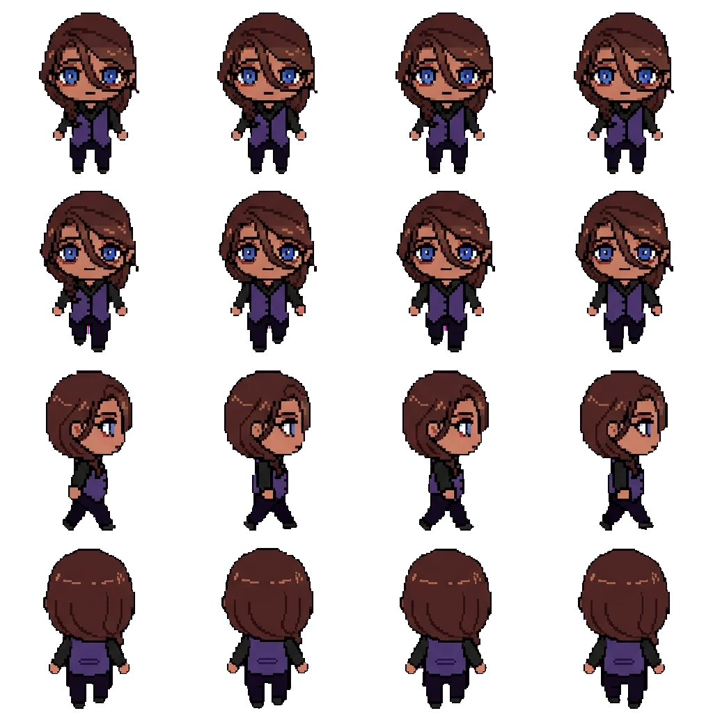 Crowe movement sprite