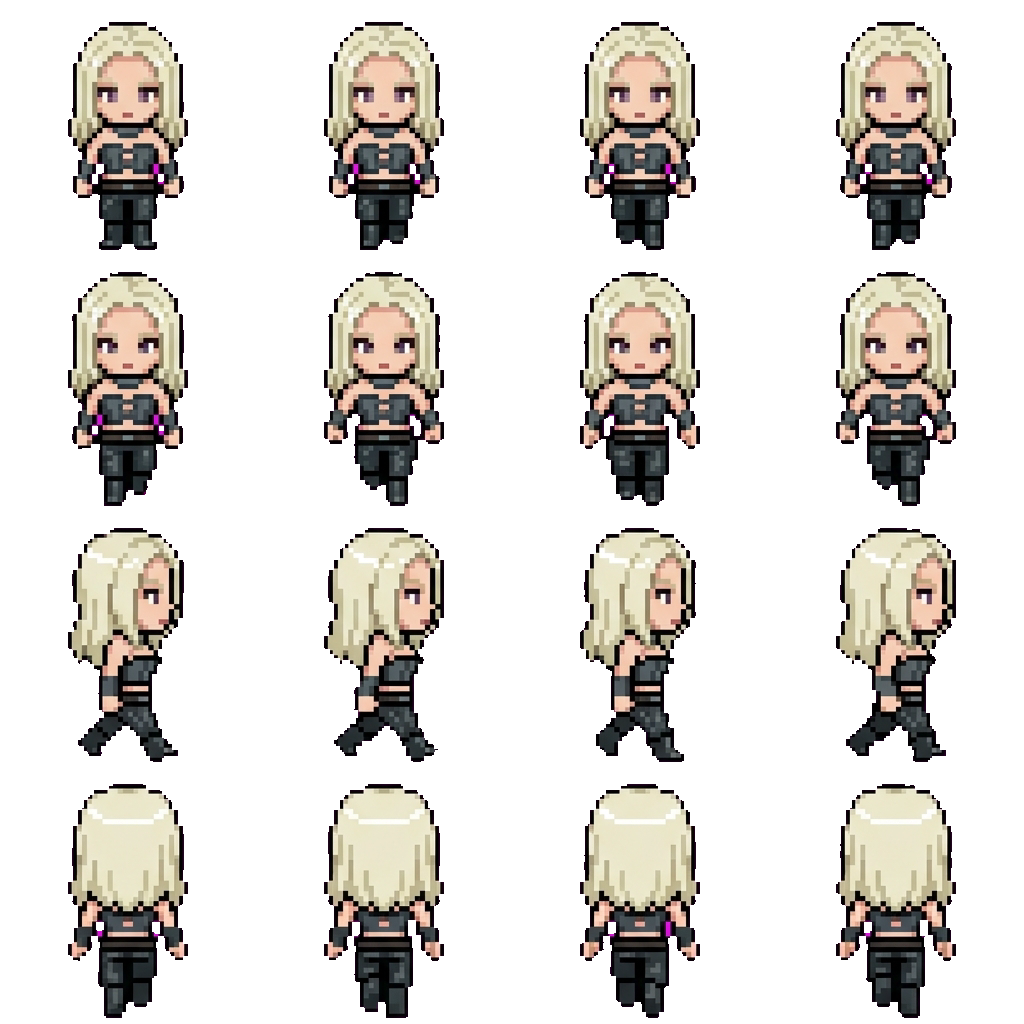Trish movement sprite