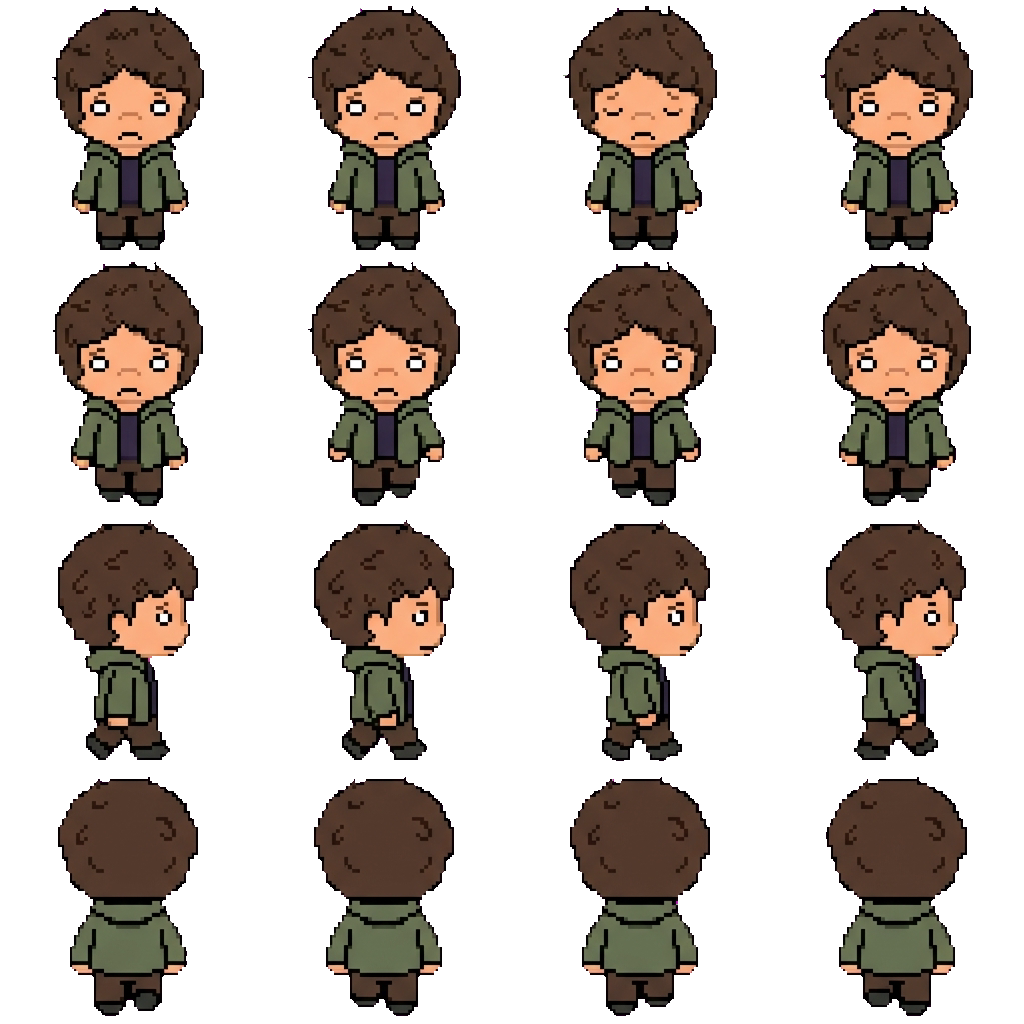 Hughie movement sprite