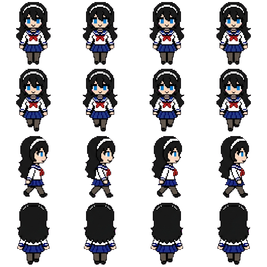 Lía tsukada movement sprite