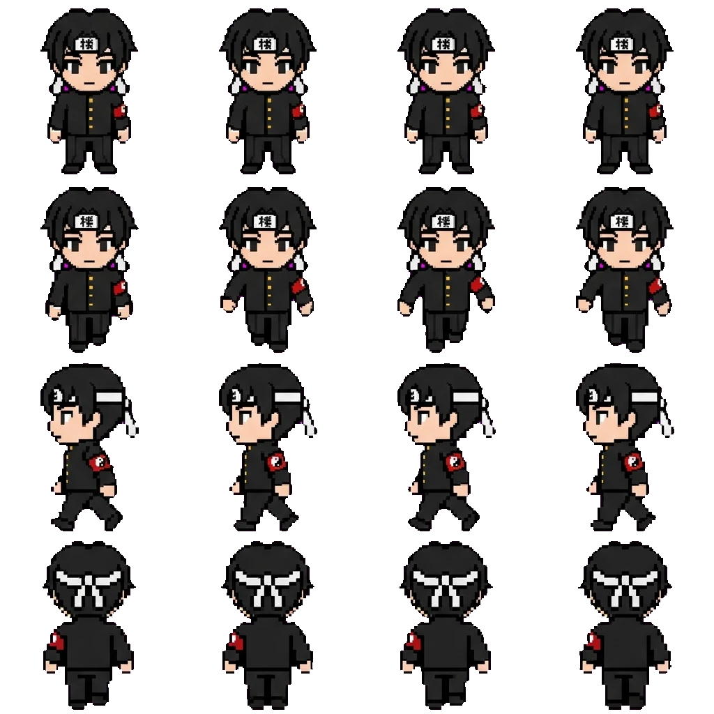 Budo Masuta movement sprite