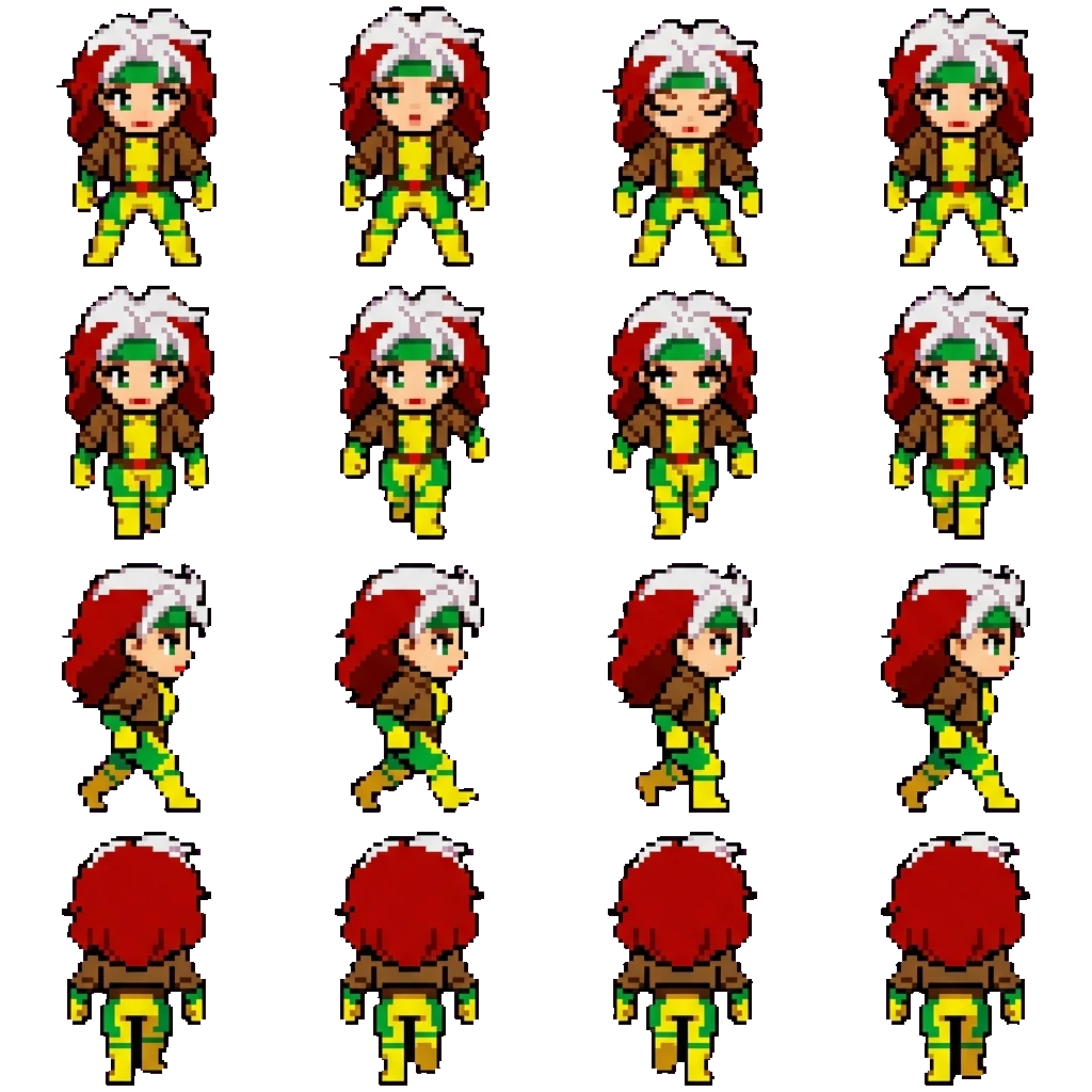 Rouge movement sprite