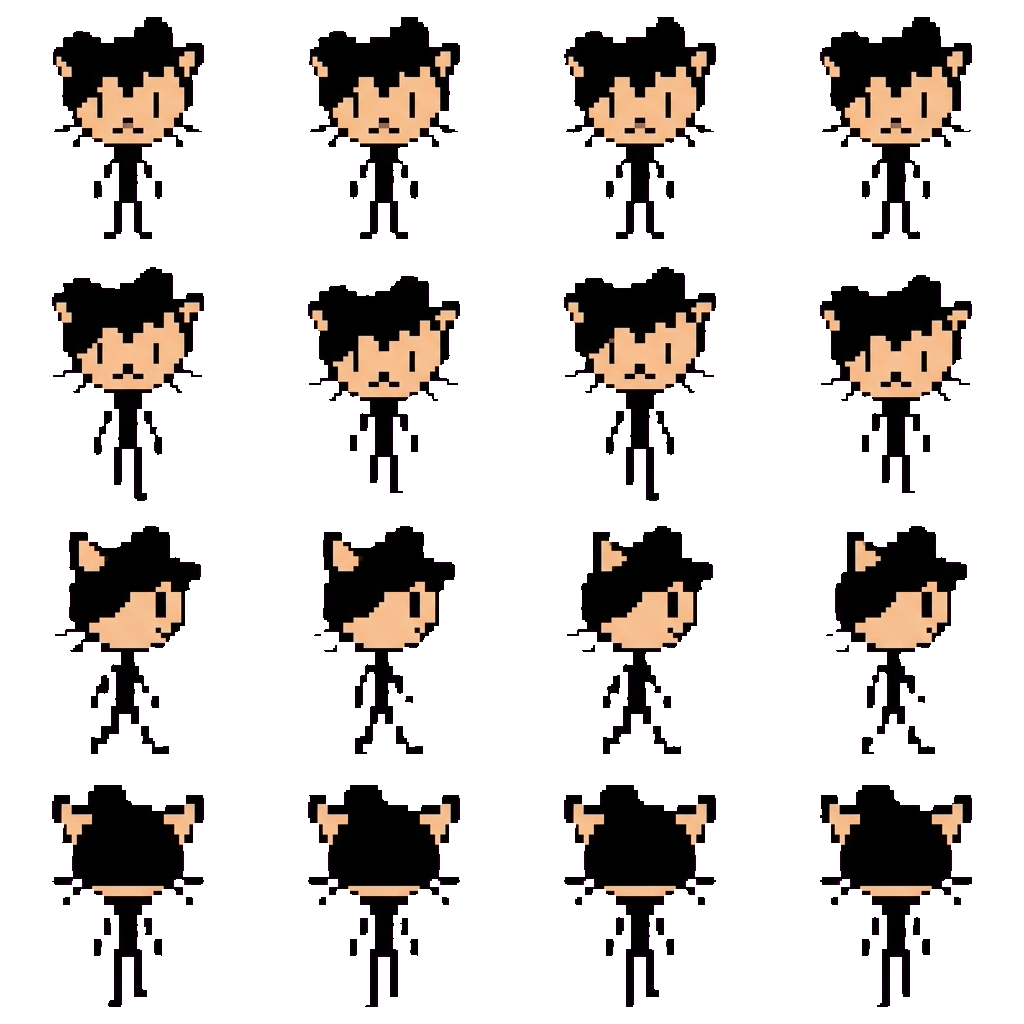 Kat movement sprite