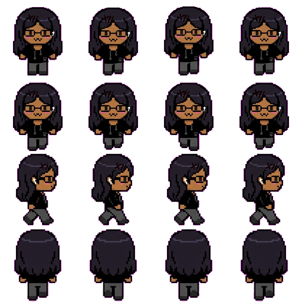 Georgie movement sprite