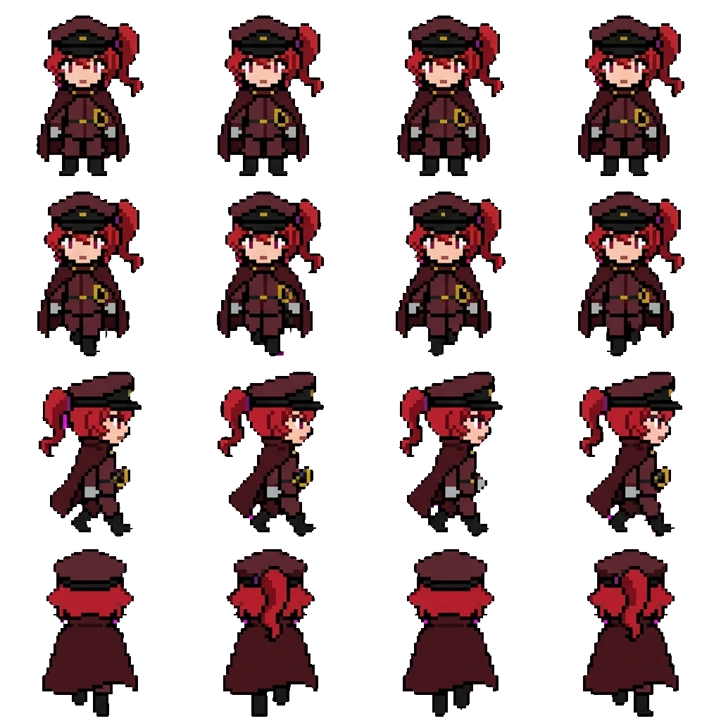 Teruko movement sprite