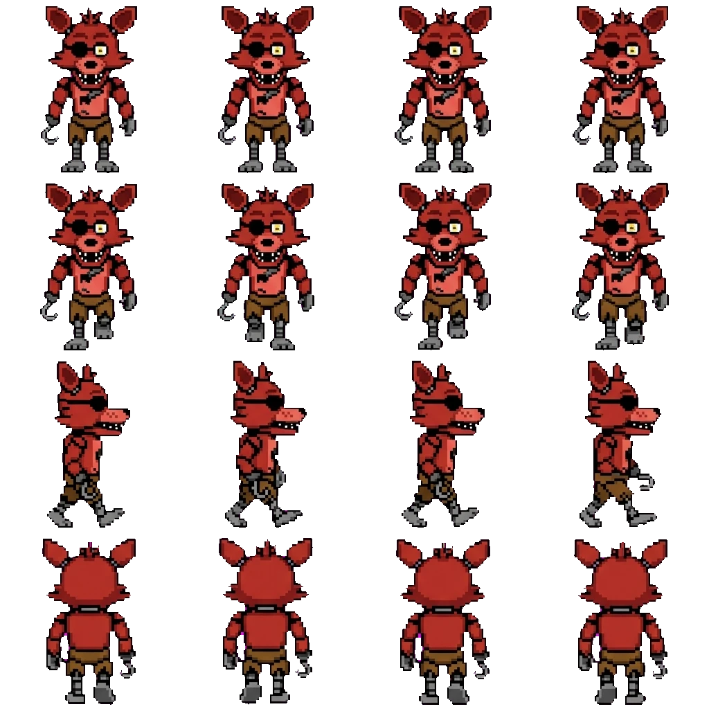 foxy movement sprite