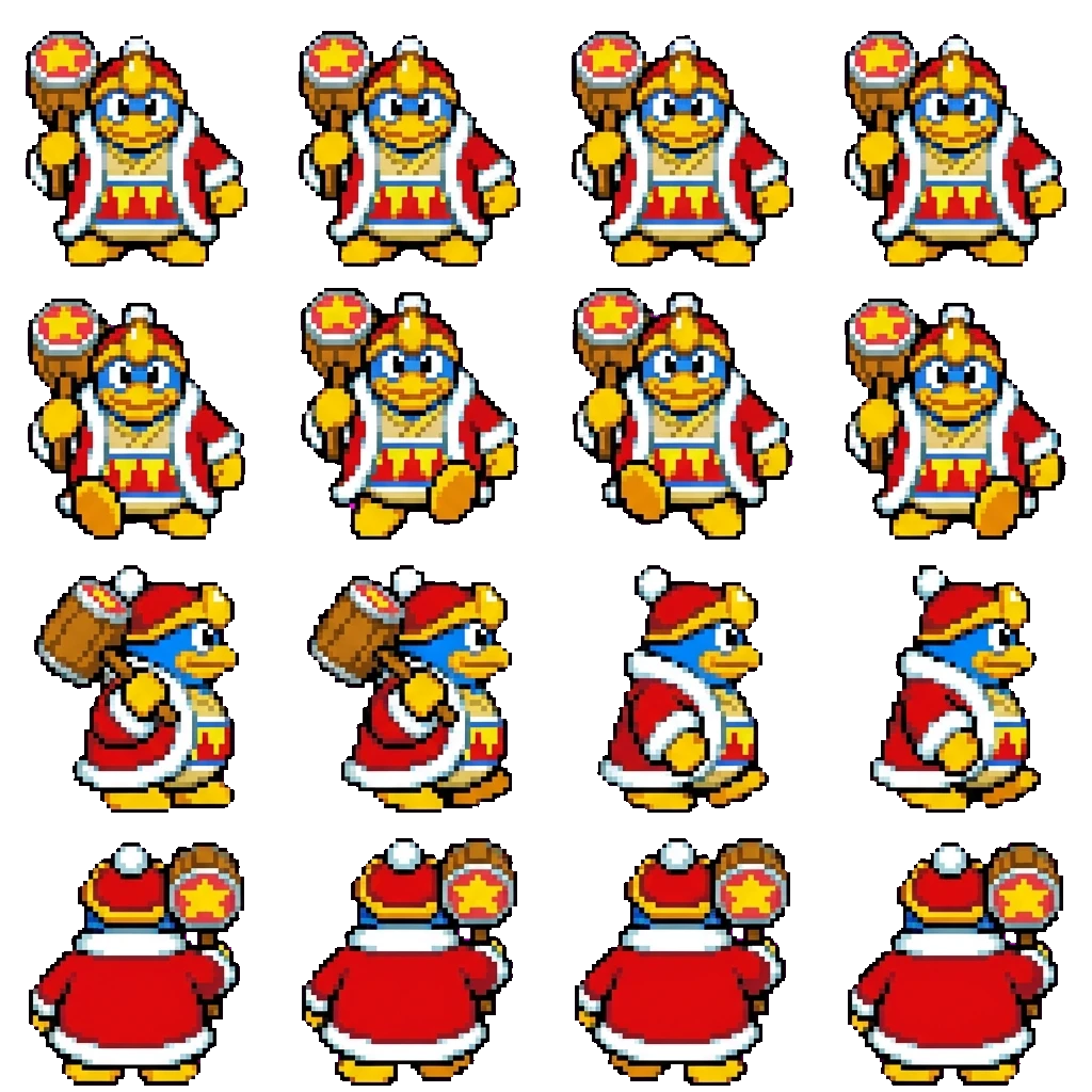 King Dedede movement sprite