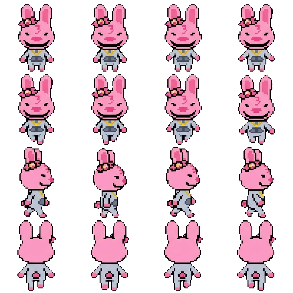 Internpink movement sprite
