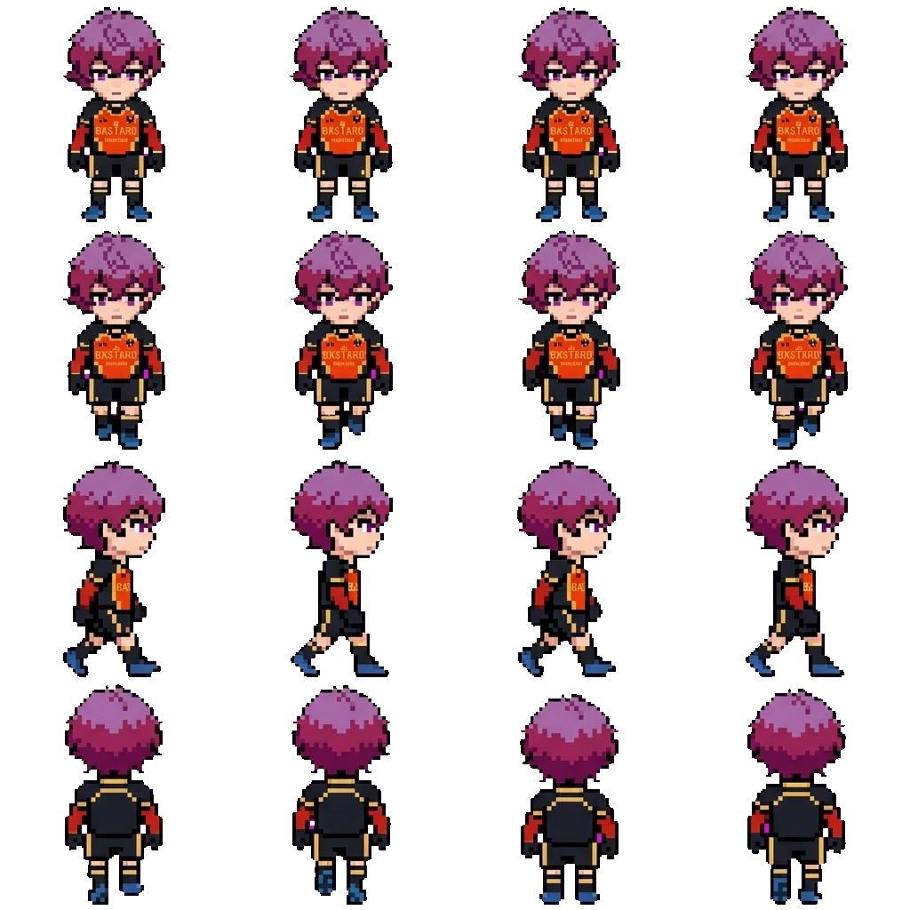 Alexis Ness movement sprite