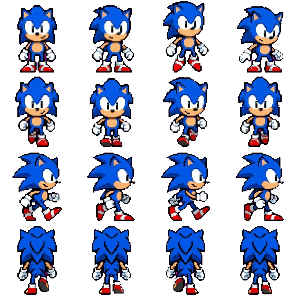 Sonic(2) movement sprite