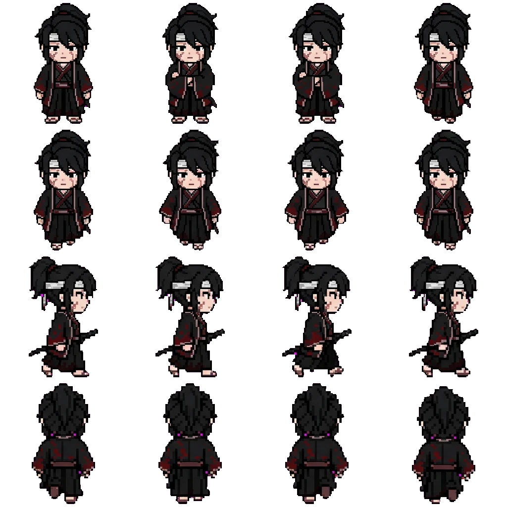 ไมโตะ movement sprite