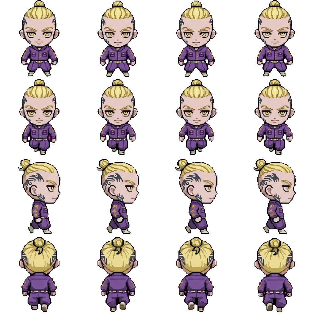 Minami Terano movement sprite