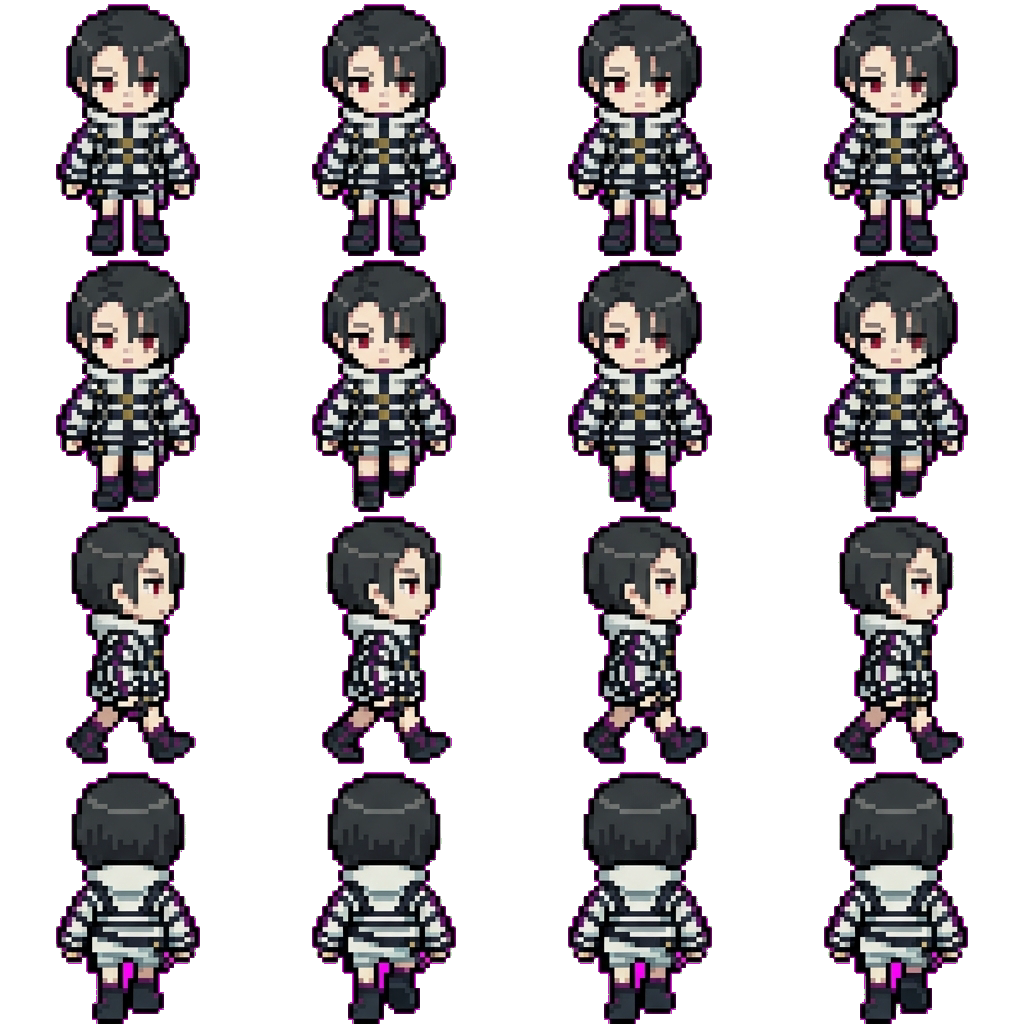 Kotoko movement sprite