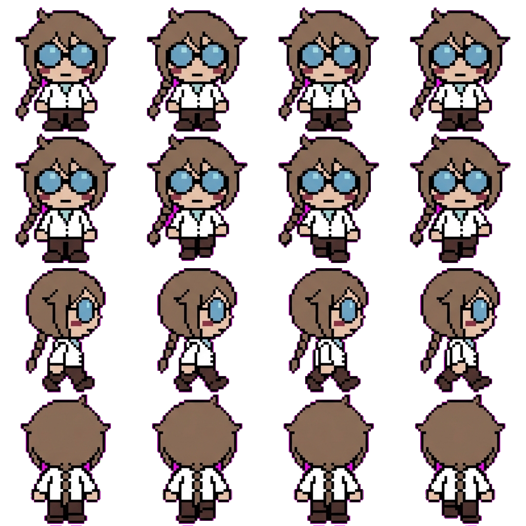 Dakota movement sprite