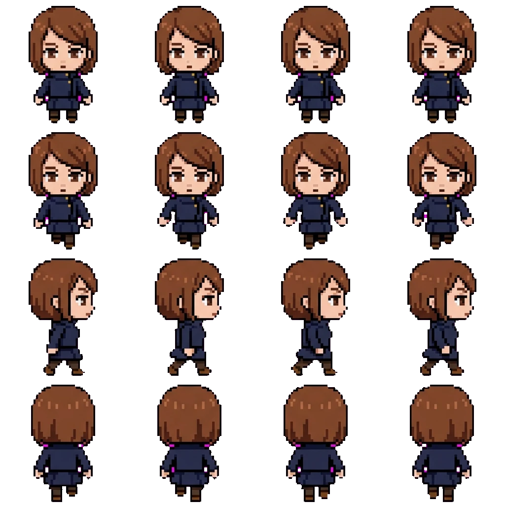 Shoko Ieri movement sprite