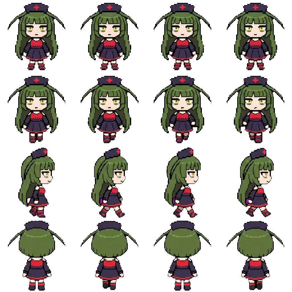 Debora movement sprite