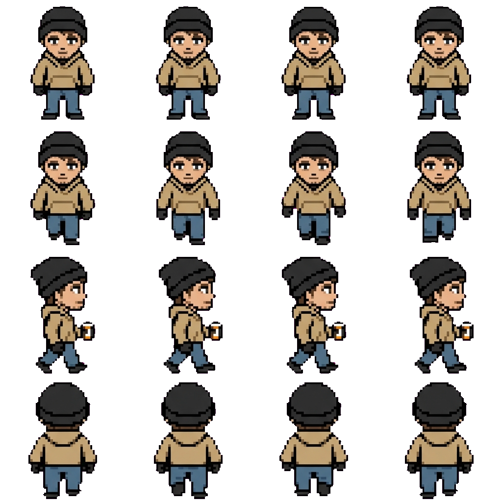 Brian movement sprite