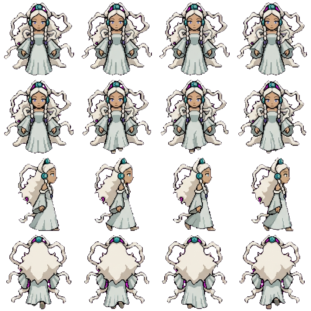 Yue movement sprite