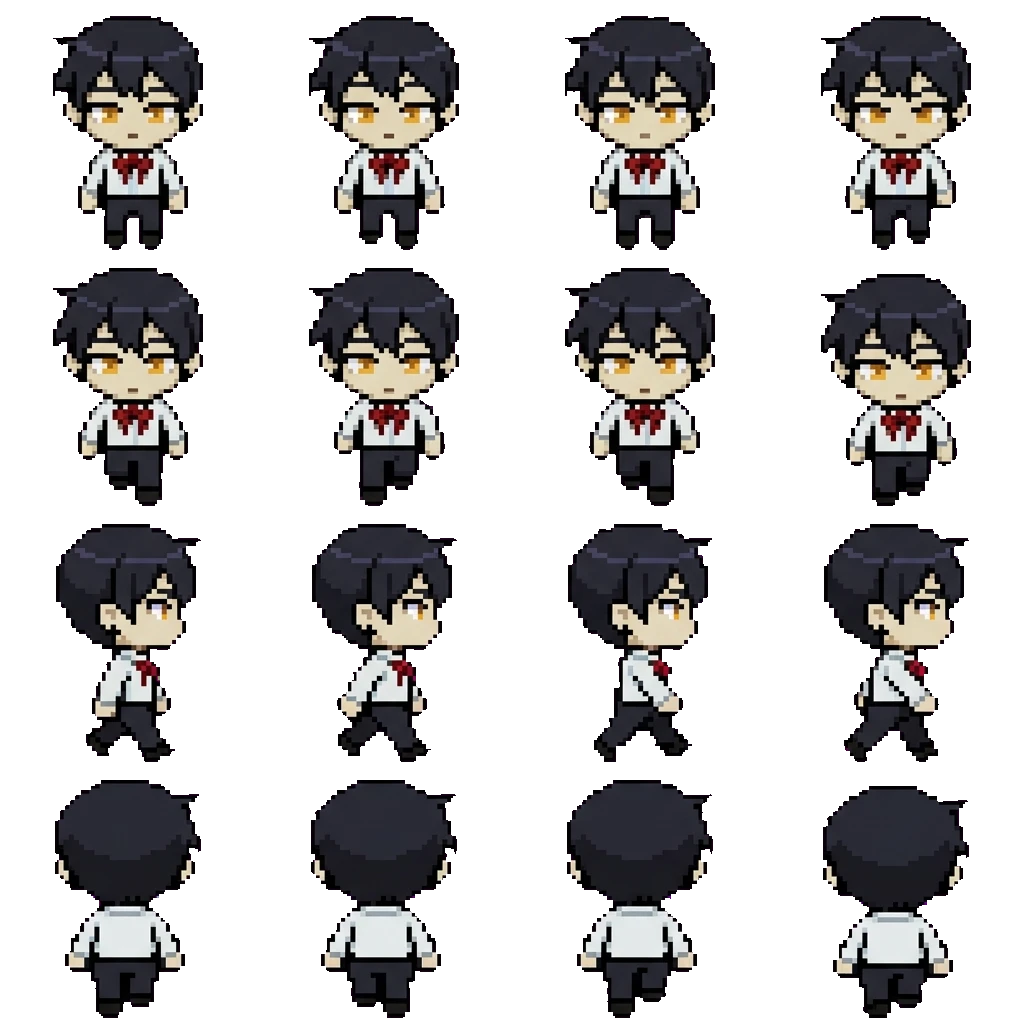 Hide Natsumi movement sprite