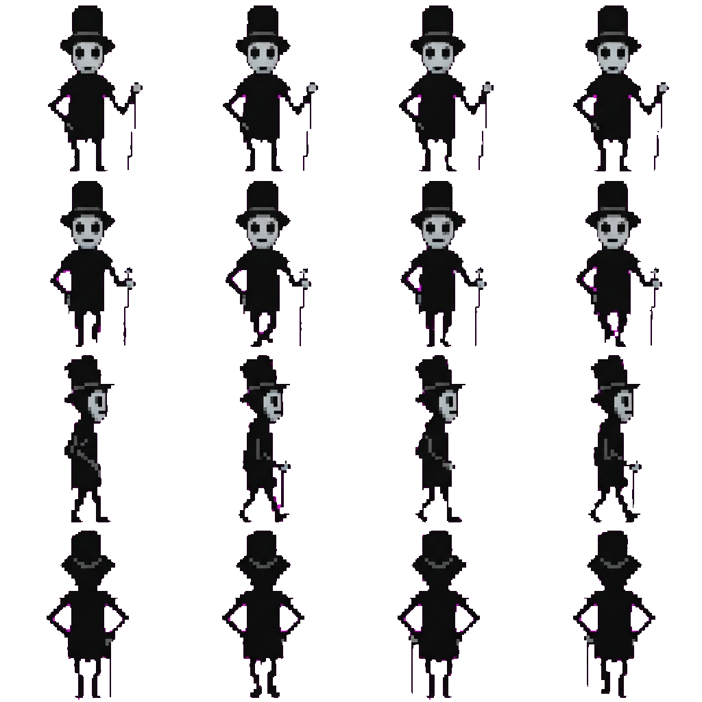 Mr. Freeman movement sprite