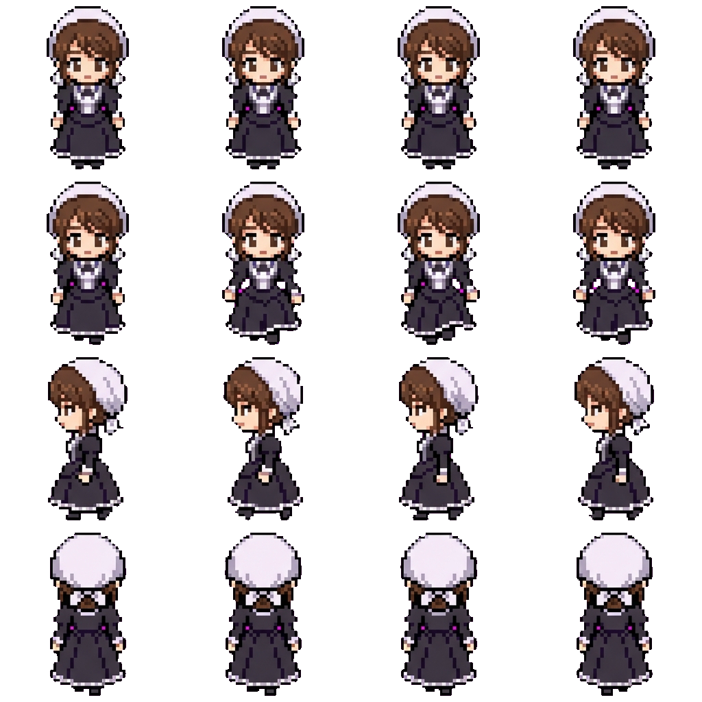 Lilian movement sprite