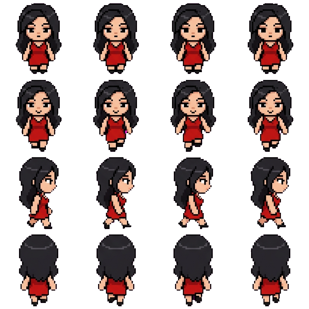 Manon movement sprite