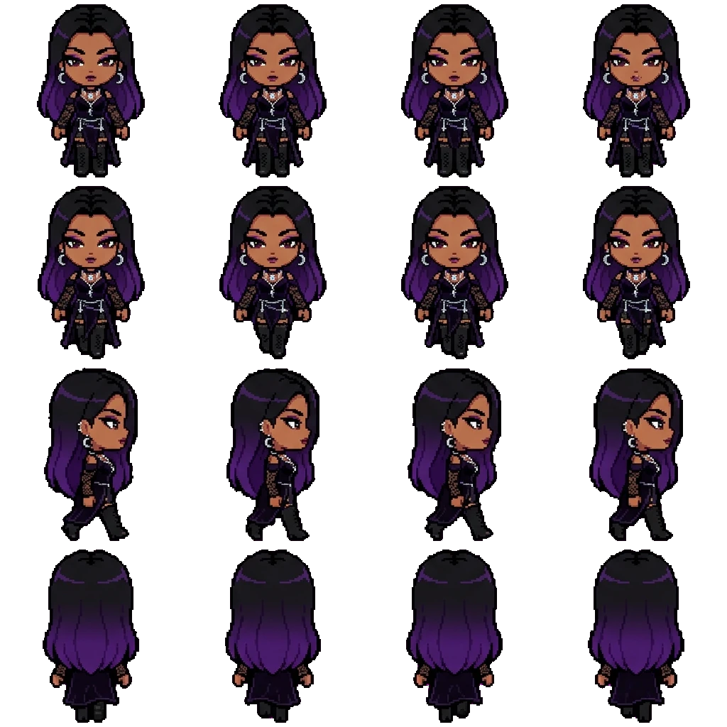 Mara Nightshade movement sprite