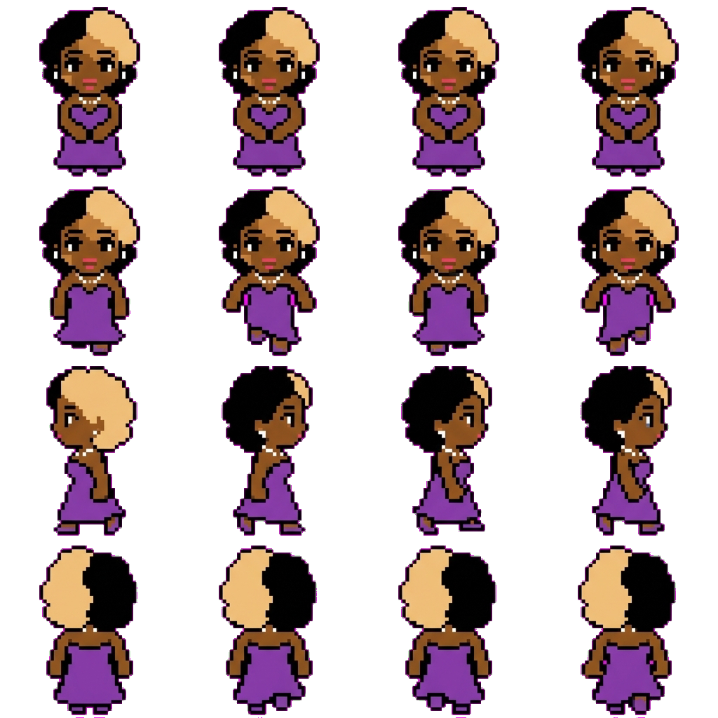 Nairobi movement sprite